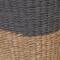 Household Essentials Woven Cattail Waste Basket